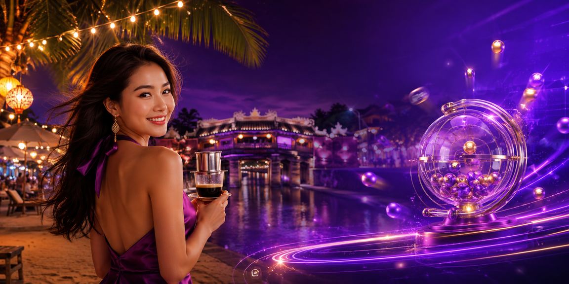 Người dùng tại Hội An thưởng thức cà phê và theo dõi kết quả cá cược trực tuyến
